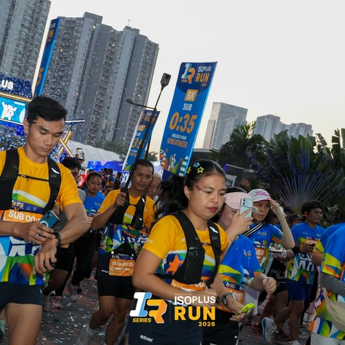 Race photo from ISOPLUS RUN 2026 - JAKARTA