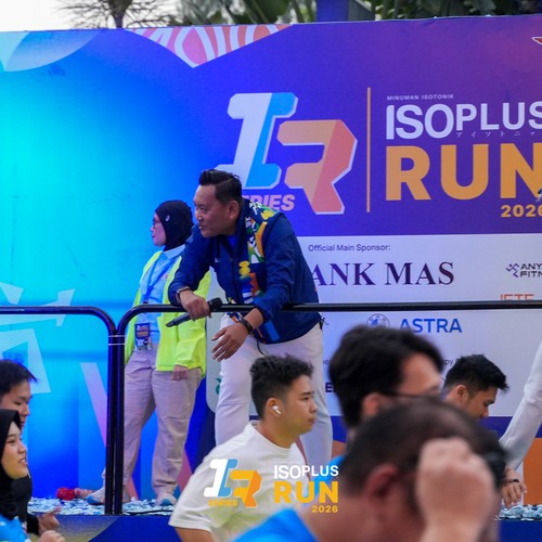 Race photo from ISOPLUS RUN 2026 - JAKARTA
