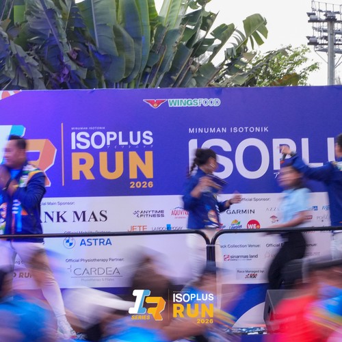 Race photo from ISOPLUS RUN 2026 - JAKARTA