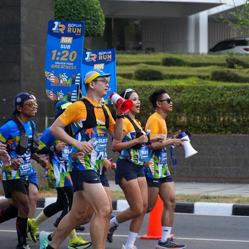 Race photo from ISOPLUS RUN 2026 - JAKARTA