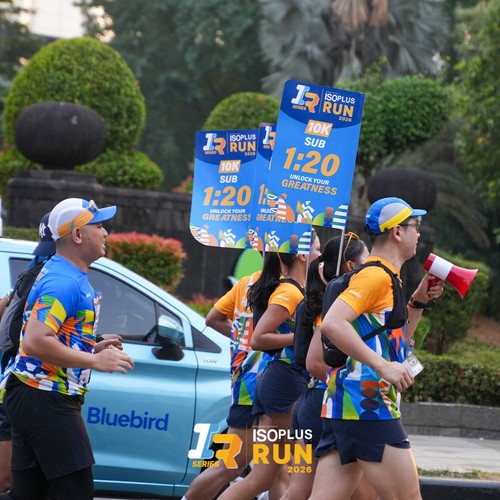 Race photo from ISOPLUS RUN 2026 - JAKARTA