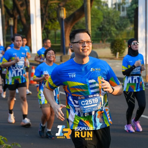 Race photo from ISOPLUS RUN 2026 - JAKARTA