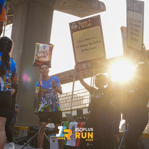 Race photo from ISOPLUS RUN 2026 - JAKARTA