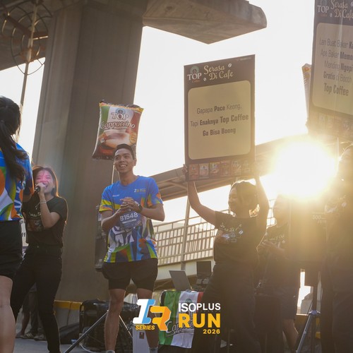 Race photo from ISOPLUS RUN 2026 - JAKARTA