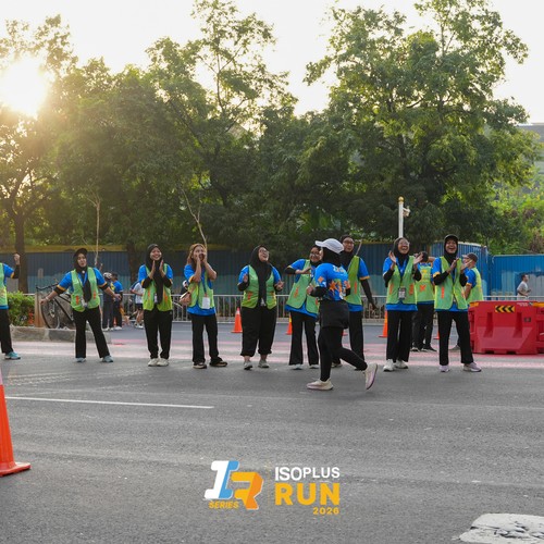 Race photo from ISOPLUS RUN 2026 - JAKARTA