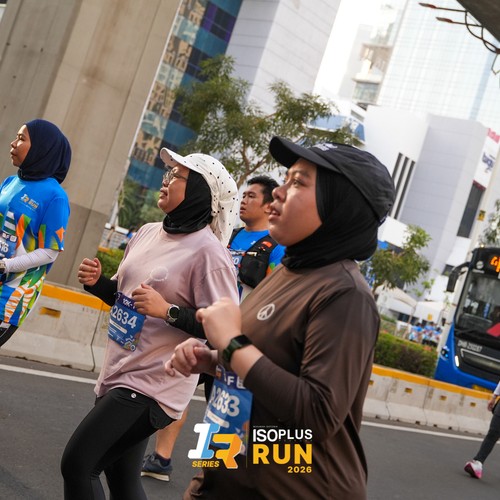 Race photo from ISOPLUS RUN 2026 - JAKARTA