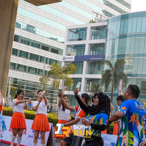 Race photo from ISOPLUS RUN 2026 - JAKARTA