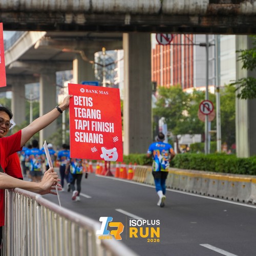 Race photo from ISOPLUS RUN 2026 - JAKARTA