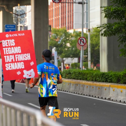 Race photo from ISOPLUS RUN 2026 - JAKARTA
