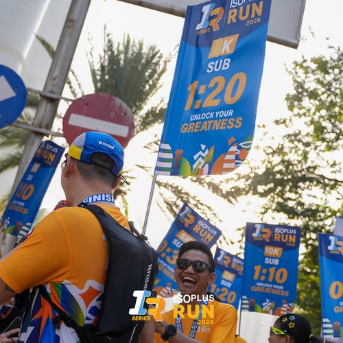 Race photo from ISOPLUS RUN 2026 - JAKARTA