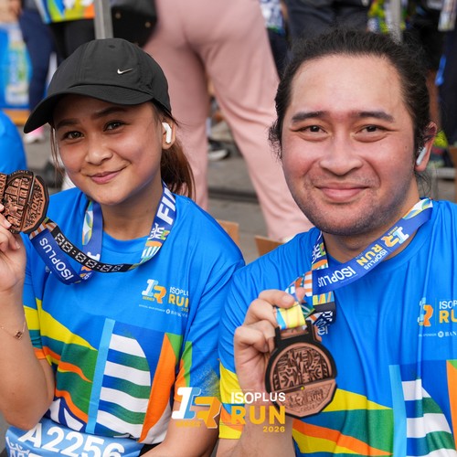 Race photo from ISOPLUS RUN 2026 - JAKARTA