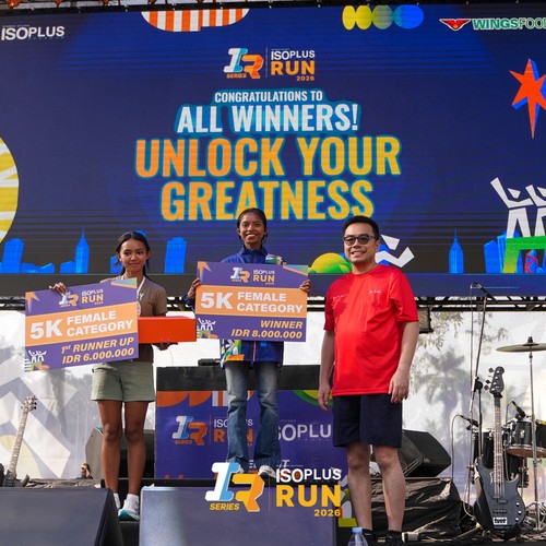 Race photo from ISOPLUS RUN 2026 - JAKARTA