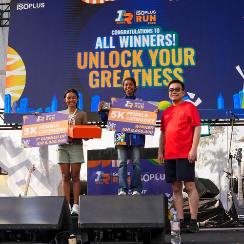 Race photo from ISOPLUS RUN 2026 - JAKARTA