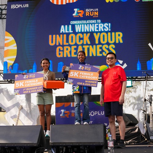 Race photo from ISOPLUS RUN 2026 - JAKARTA