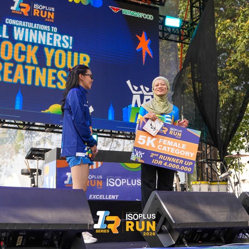 Race photo from ISOPLUS RUN 2026 - JAKARTA