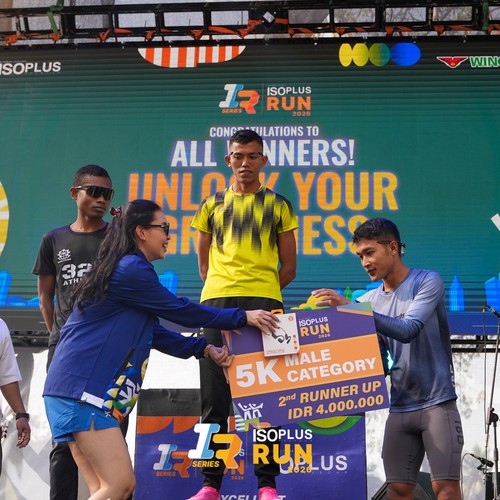 Race photo from ISOPLUS RUN 2026 - JAKARTA