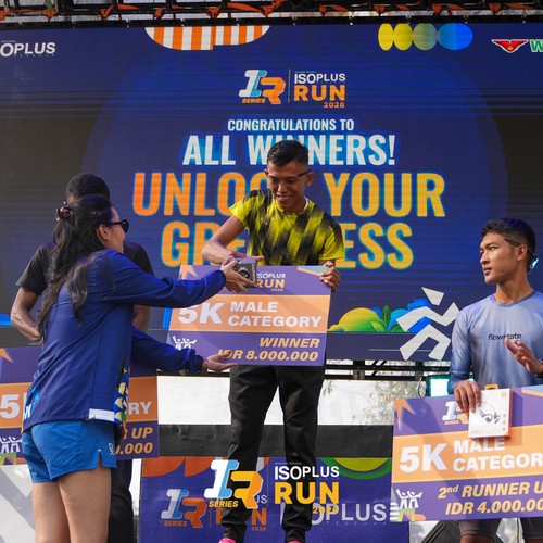 Race photo from ISOPLUS RUN 2026 - JAKARTA