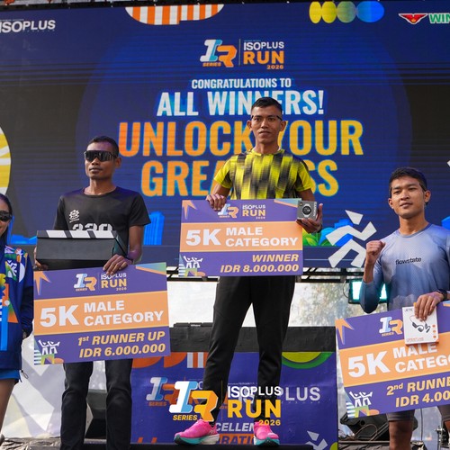 Race photo from ISOPLUS RUN 2026 - JAKARTA
