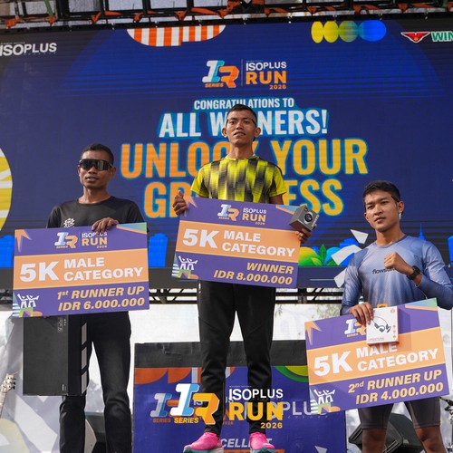 Race photo from ISOPLUS RUN 2026 - JAKARTA
