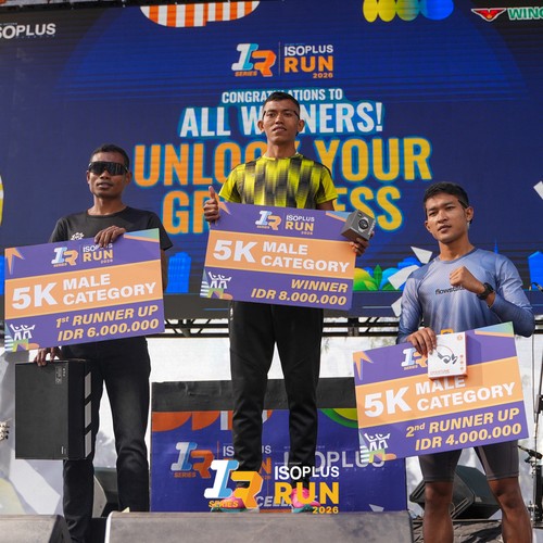 Race photo from ISOPLUS RUN 2026 - JAKARTA