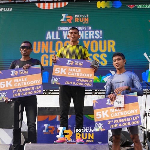 Race photo from ISOPLUS RUN 2026 - JAKARTA