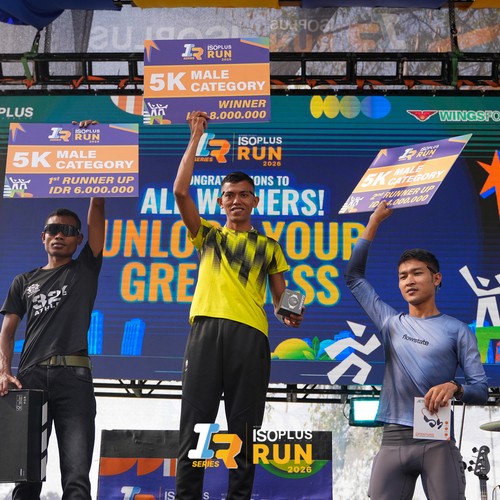 Race photo from ISOPLUS RUN 2026 - JAKARTA