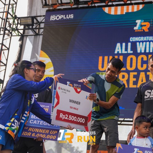 Race photo from ISOPLUS RUN 2026 - JAKARTA
