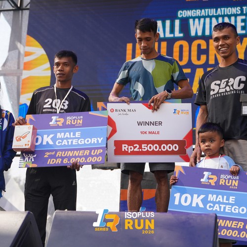 Race photo from ISOPLUS RUN 2026 - JAKARTA