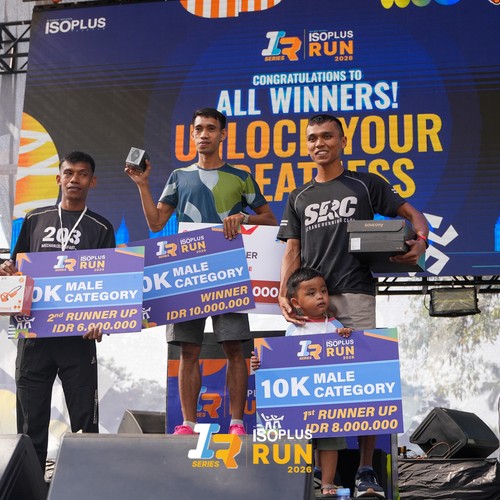 Race photo from ISOPLUS RUN 2026 - JAKARTA