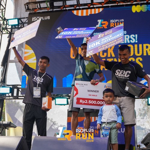 Race photo from ISOPLUS RUN 2026 - JAKARTA