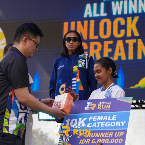 Race photo from ISOPLUS RUN 2026 - JAKARTA