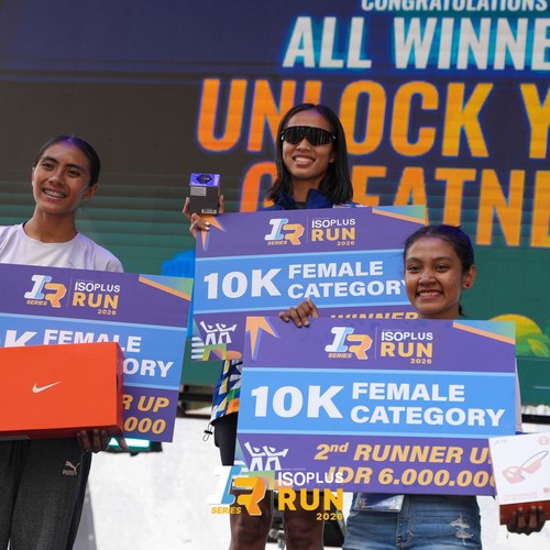 Race photo from ISOPLUS RUN 2026 - JAKARTA