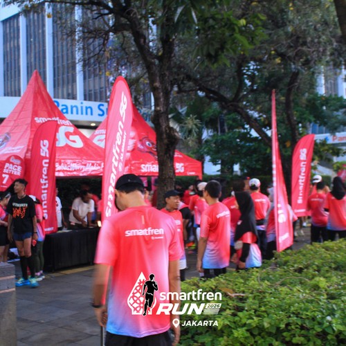 Race photo from SMARTFREN RUN 2026 VIBES