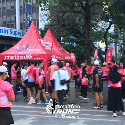 Race photo from SMARTFREN RUN 2026 VIBES