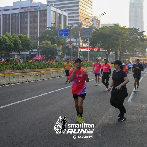 Race photo from SMARTFREN RUN 2026 VIBES