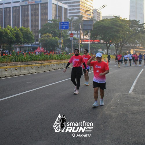 Race photo from SMARTFREN RUN 2026 VIBES