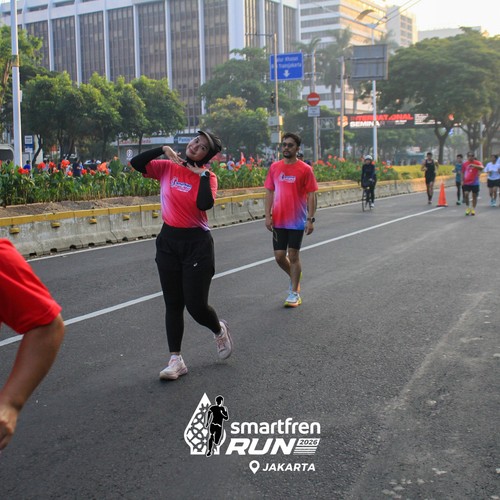 Race photo from SMARTFREN RUN 2026 VIBES
