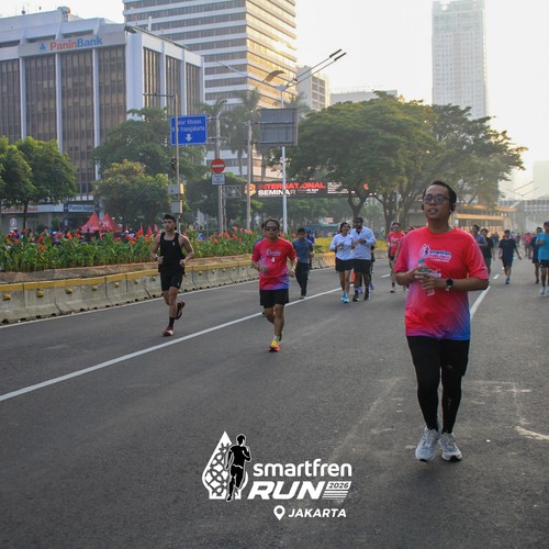 Race photo from SMARTFREN RUN 2026 VIBES