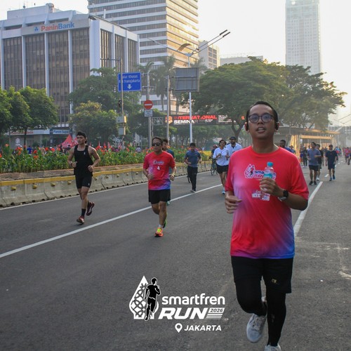 Race photo from SMARTFREN RUN 2026 VIBES