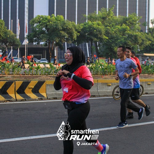 Race photo from SMARTFREN RUN 2026 VIBES