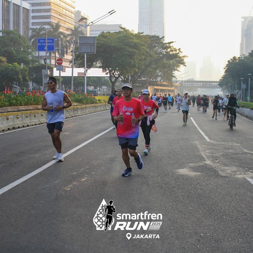 Race photo from SMARTFREN RUN 2026 VIBES