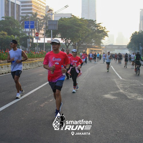 Race photo from SMARTFREN RUN 2026 VIBES