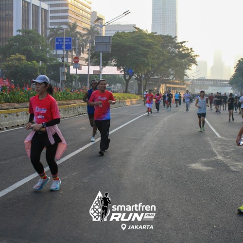 Race photo from SMARTFREN RUN 2026 VIBES