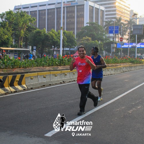 Race photo from SMARTFREN RUN 2026 VIBES