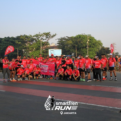 Race photo from SMARTFREN RUN 2026 VIBES