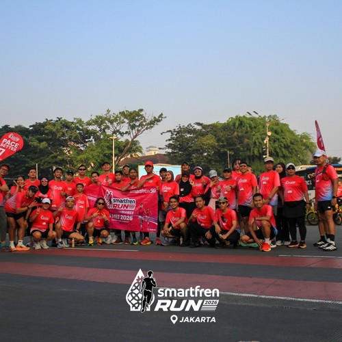 Race photo from SMARTFREN RUN 2026 VIBES