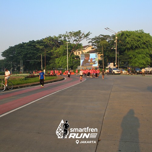 Race photo from SMARTFREN RUN 2026 VIBES