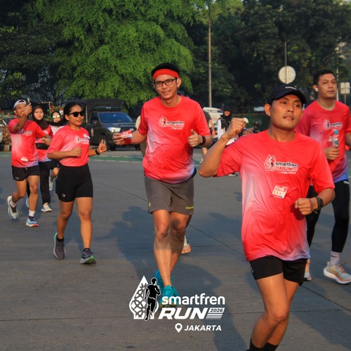 Race photo from SMARTFREN RUN 2026 VIBES