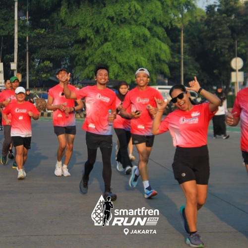 Race photo from SMARTFREN RUN 2026 VIBES