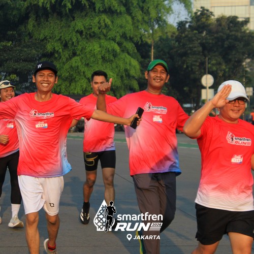 Race photo from SMARTFREN RUN 2026 VIBES